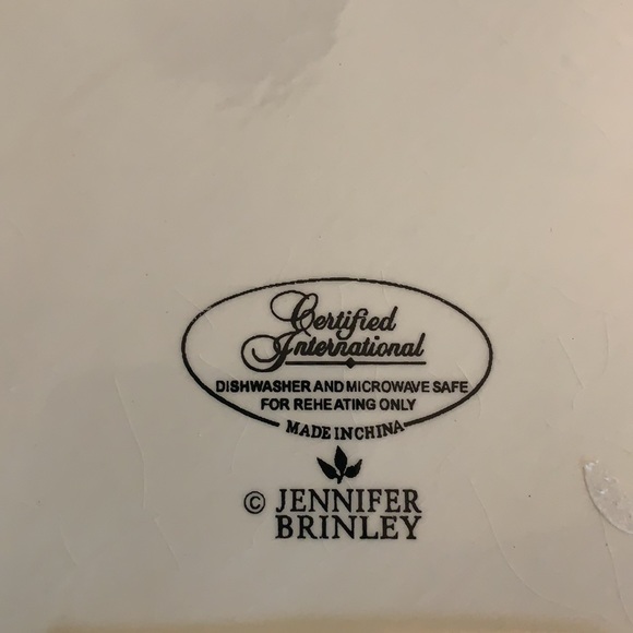 11 inch square plate bird - Picture 4 of 5